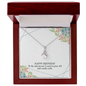 Happy Birthday Alluring Beauty Necklace