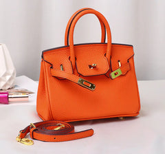 Lychee Pattern Mini Handbag and Shoulder Bag
