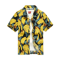 2023 Men's Hawaiian Print Short Sleeve Quick Dry Shirt