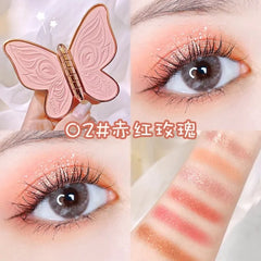 6 Colors Eyeshadow Palette Butterfly