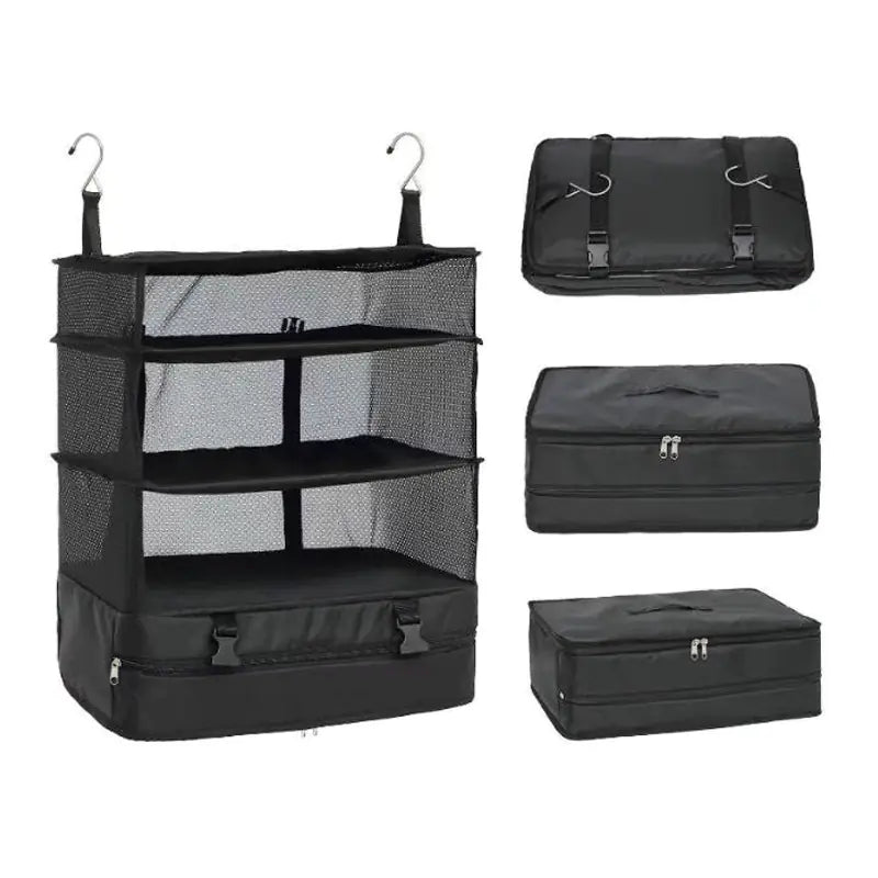 Multi-Functional Travel Storage Bag with Three Layers