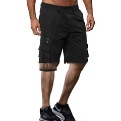 Men's Loose Multi-pocket Cargo Shorts for Outdoors