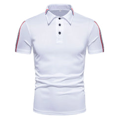 2023 Summer Men's Fashion Short Sleeve Polo Shirt