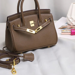 Lychee Pattern Mini Handbag and Shoulder Bag