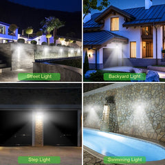 Outdoor Wall Solar Lamp Passive Infared Motion Sensor