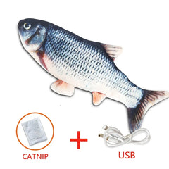 Electronic Fish Cat Toy: USB Charging, Simulation Fish Toy