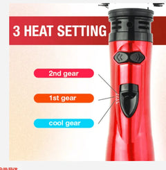 3-in-1 Rotating Hot Air-Hair Style and Dryer