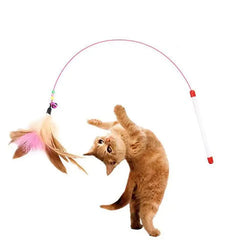 Feather Tease Cat Toys