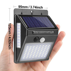 Outdoor Wall Solar Lamp Passive Infared Motion Sensor