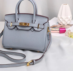 Lychee Pattern Mini Handbag and Shoulder Bag
