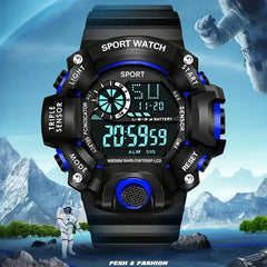 Outdoor Waterproof Luminous Sports Watch for Kids