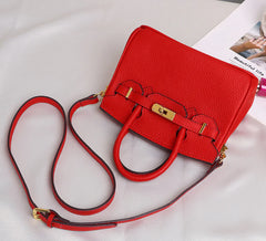 Lychee Pattern Mini Handbag and Shoulder Bag