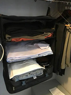 Three-Layer Travel Storage Bag for Luggage