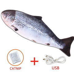 Electronic Fish Cat Toy: USB Charging, Simulation Fish Toy