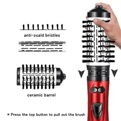 3-in-1 Rotating Hot Air-Hair Style and Dryer