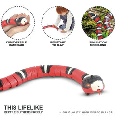 Electronic Snake Interactive Smart Cat Toy