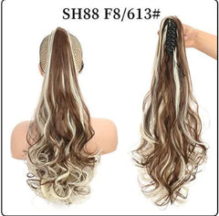 Fluffy Natural Lifelike Claw Clip Ponytail Wholesale