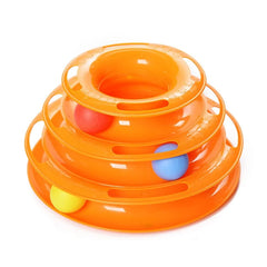 Three Levels Pet Cat Toy Tower