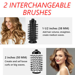 3-in-1 Rotating Hot Air-Hair Style and Dryer