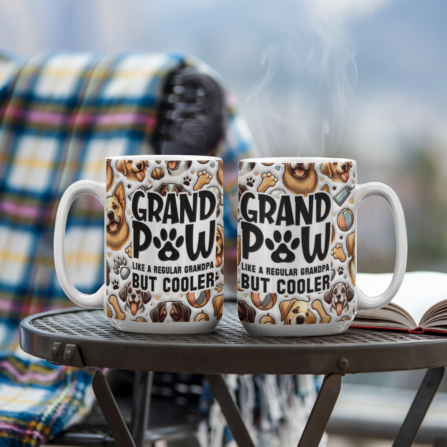 Grand Paw White Mug