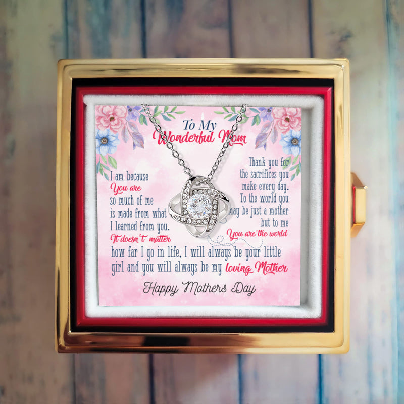To My Mother -   A Tribute to My Wonderful Mother- Necklace