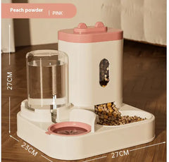 Automatic Pet Feeder Dog / Cat Bowl Supplies Water Dispenser