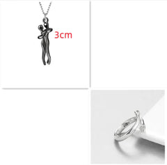 Elegant Couple Necklace