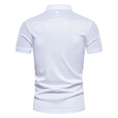 2023 Summer Men's Fashion Short Sleeve Polo Shirt