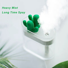 160ML Ultrasonic Diffuser Humidifier Clear Cactus