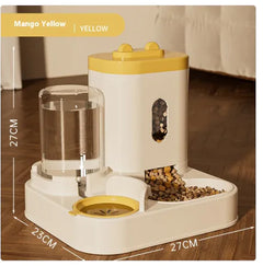 Automatic Pet Feeder Dog / Cat Bowl Supplies Water Dispenser