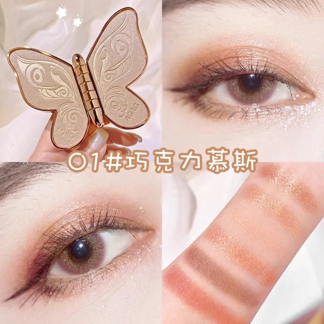 6 Colors Eyeshadow Palette Butterfly