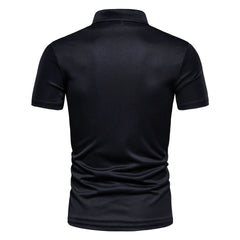 2023 Summer Men's Fashion Short Sleeve Polo Shirt