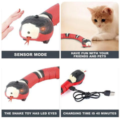 Electronic Snake Interactive Smart Cat Toy