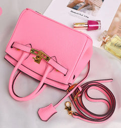 Lychee Pattern Mini Handbag and Shoulder Bag